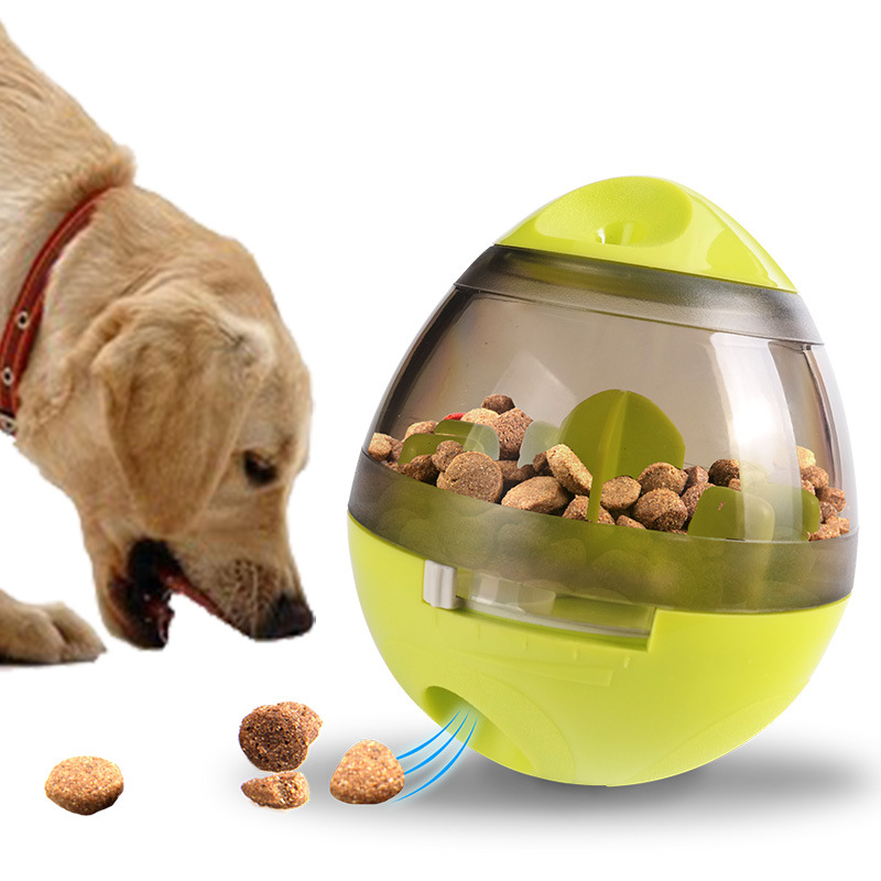 Tumbler Rò Rỉ Thực Phẩm Bóng Puzzle Feeder Pet Teddy Khử Mùi Tạo Tác Cat Dog Rò Rỉ Đồ Chơi Cắn 	đồ chơi cho mèo giá rẻ