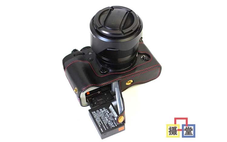 Fuji túi máy ảnh Xt3 XT2 Xt3 XT2 da holster cơ sở nửa thiết túi máy ảnh chuyên dụng - Phụ kiện máy ảnh kỹ thuật số túi đựng máy ảnh sony a6000