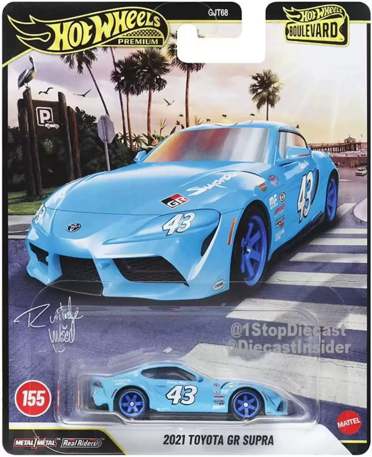 2026 год Новые Hot Wheels GJT68 Garden Route 31 Koenigsegg CC850 Toyota Alpha сплав автомобильная модель