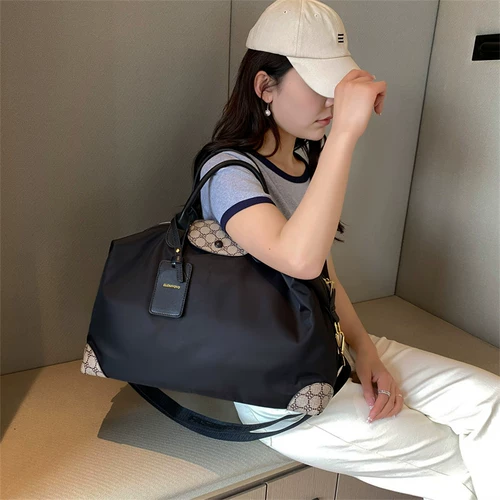 Багажная вместительная и большая складная портативная сумка для путешествий, сумка через плечо