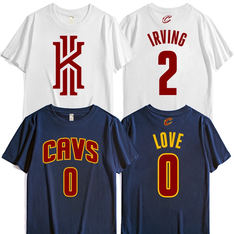 Cavaliers Retro James #23 Irving #2 Lebron #0 Jr #5 Short-Sleeve T-Shirt for Kids