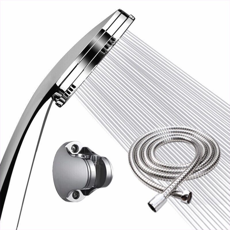 ABS coarse hole pressurized water-saving drop-proof removable and washable shower head Hotel bathroom universal shower flower sand head