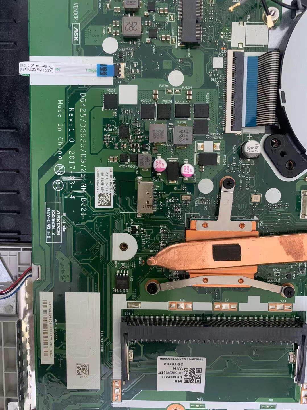 Lenovo 320-15AST motherboard independent E2-9000 E2-9000 DG425 DG525 725 NM -