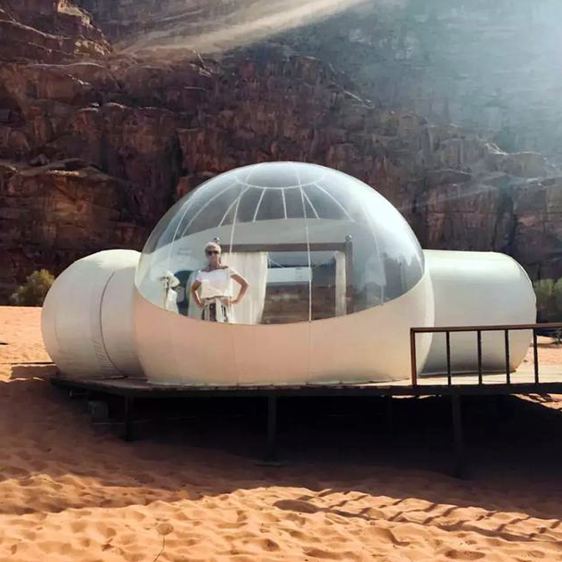 Customized inflatable bubble house outdoor activities hotel accommodation starry sky transparent homestay scenic area villa tent inflatable