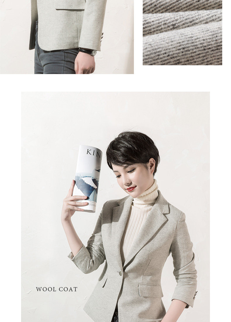 Veste pour femme      en Laine - Ref 3220054 Image 22