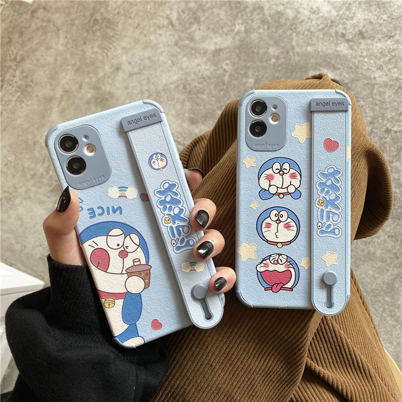 Wrist brace applicable 12Pro Apple 11 mobile phone protection shell new x xr xs max lovers iphone13 male and female 8plus all-bag border fall 13pro