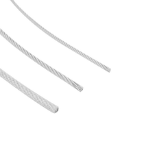 Clothes drying wire rope national standard 304 stainless steel wire rope steel wire wire 7*7 full specification 0 5-8mm