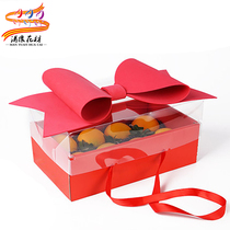 Bow Knot Box Net Red High-end Fruit Gift Box Apple Cherry Flower Gift Box Portable Gift Empty Box