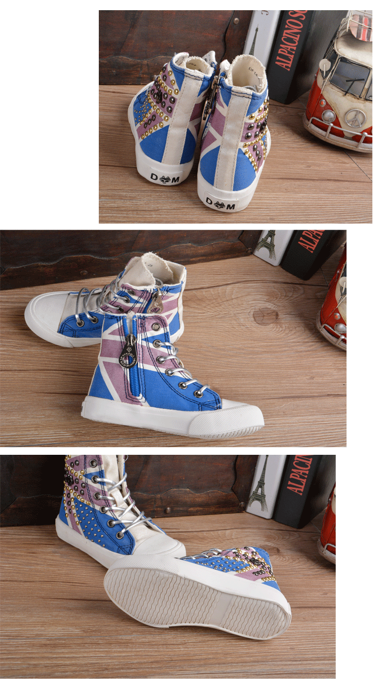 Chaussures enfants en autre rivet pour printemps - Ref 1039704 Image 8