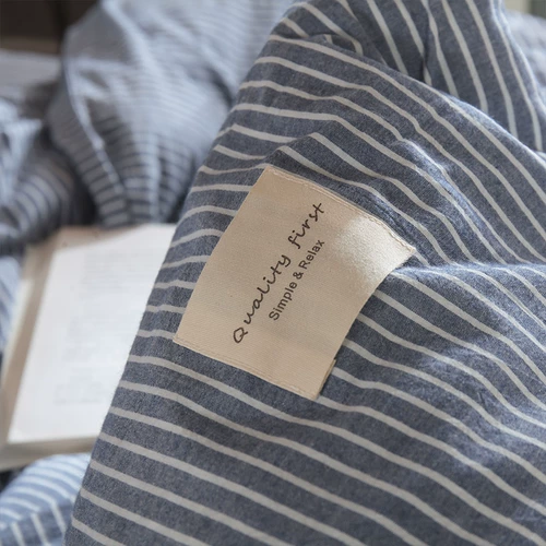 Хлопковая простыня, комплект, подходит для студента, 0.9м, 1м, 3 предмета