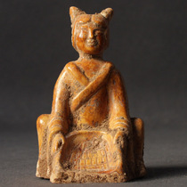 Tang tri-colored antique terracotta terracotta ceramic figurines Pottery Figurines home Ornament Living Room Craft Shelf Business Gift Ancient Play