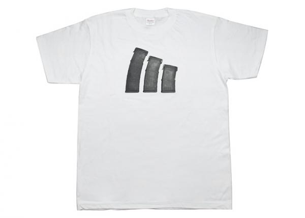 RPT065-WH rasput PrintStar trendy men short sleeve T-shirt full cotton digital personality print