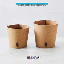 Japanese Blue Bottle Coffee Blue Bottle Coffee x Makoo Ginza limited eco-friendly cup set