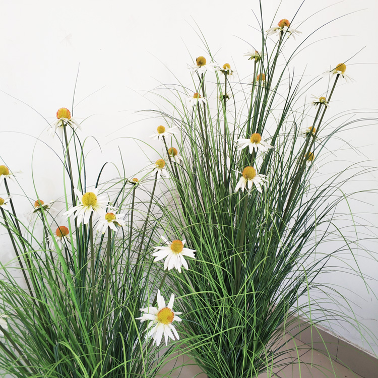 Simulation pine cone chrysanthemum sunflower potted bonsai store decoration accessories landscaping simulation green plant flower decorative plants