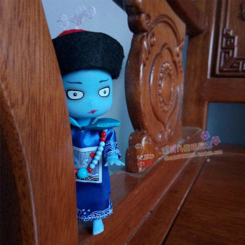 上新小僵尸动漫卡通搞怪模型玩具 江小鱼手办人偶女孩礼物公仔娃