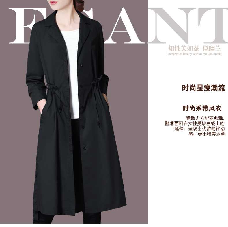Trench pour femme      en Coton - Ref 3227612 Image 7