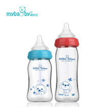 (Affordable) newborn wide calibre glass feeding bottle baby baby bottle 160 240ml