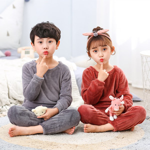 【全尺寸】儿童加绒加厚暖暖裤