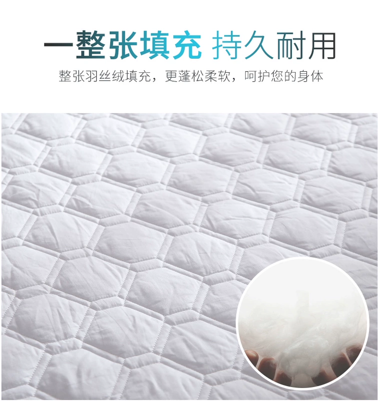 Giường cotton Playboy Tấm che bụi đơn mảnh Nệm bảo vệ Simmons bao gồm tất cả các tấm trải giường có thể tháo rời bao gồm - Trang bị Covers
