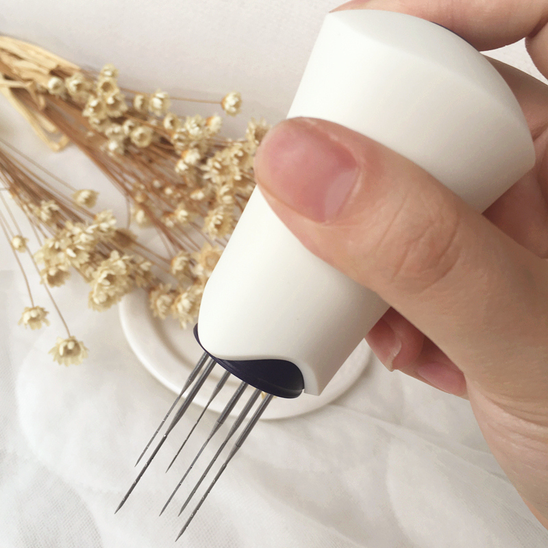 7 len cảm thấy Felting kim chọc ba thay thế chuyển đổi kim thiết bút stylus dài tay DIY công cụ cola - Công cụ & vật liệu may DIY dụng cụ may vá