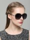 Sunglasses for women, anti-UV, fashionable polarized driving, large frame, elegant hollow personality, 2025 women's Korean style trendy sunglasses