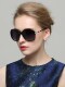 Sunglasses for women, anti-UV, fashionable polarized driving, large frame, elegant hollow personality, 2025 women's Korean style trendy sunglasses