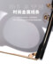 Weipa's New Retro Round-Frame Fashion Sunglasses Titanium Alloy Men's and Women's Acetate Sunglasses Anti-Uv Sunglasses