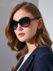 Sunglasses for Women, Anti-Uv, Polarized, Simple Geometric, New Style, Fashionable, Small Frame, Driving Glasses, Sunglasses for Women, Korean Style