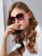 Sunglasses for Women 2025 New Anti-Uv ins Super Popular Polarized Large Frame Glasses Sunglasses for Women Retro Hong Kong Style