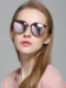 Colorful Film Sunglasses for Women, Anti-Uv Polarized 2025 New Fashion Small Frame High-Definition Driving Sunglasses for Women, Korean Version