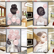 Glass door stickers whole Decorative Toilet Anti-Walk Light Bathroom Glass Refurbished Self-Glued Shading Anti-Peep Bathroom