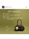 Auudre High-End Vintage Large-Capacity Shoulder Underarm Bag for Women 2026 New Fashion Commuter Crossbody Bag