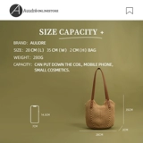 Плетеная соломенная вместительная и большая сумка через плечо, пляжная сумка на одно плечо