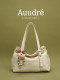 Auudre High-End, Stylish, Large-Capacity Single-Shoulder Underarm Bag for Women, 2026 New Fashion Work and Commuting Bag