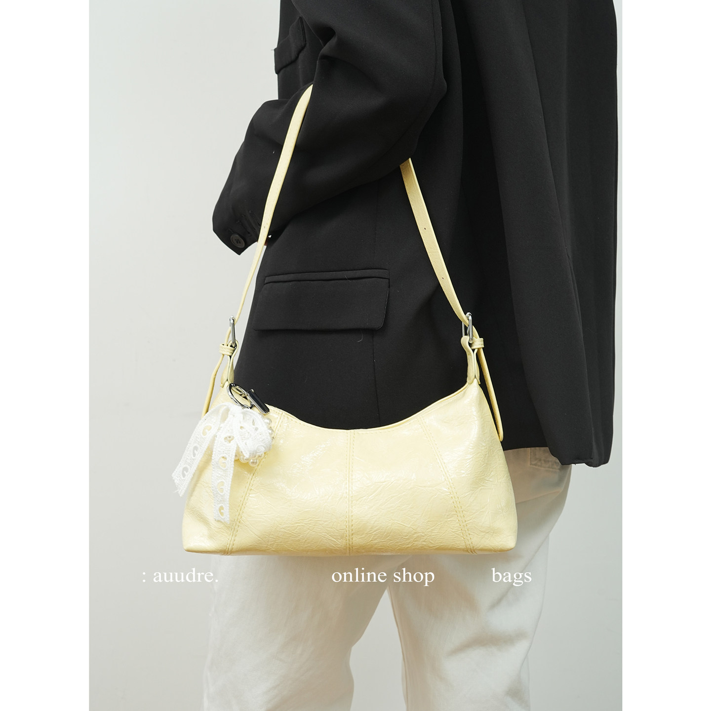Auudre Minimalist Stylish Large Capacity Shoulder Underarm Bag For Women 2026 New Summer Fashion Commuter Crossbody Bag - Thumbnail 3