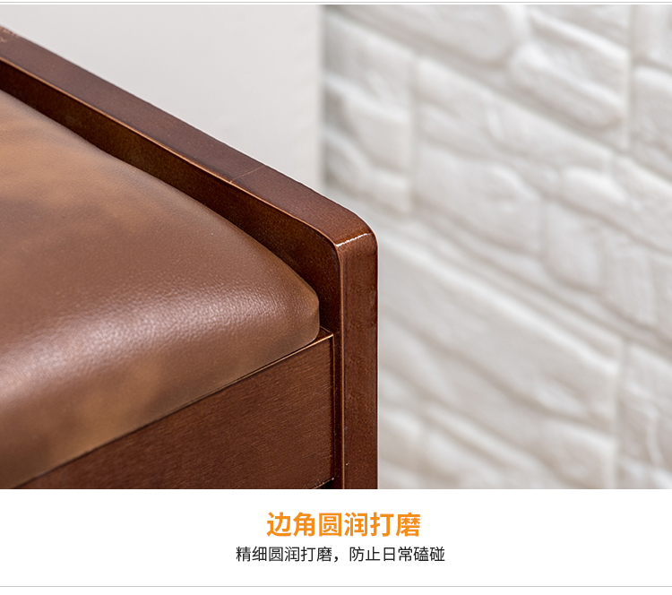 Giá để giày đơn giản kinh tế nhà cửa gỗ rắn giày băng ghế hiện đại tối giản ký túc xá nhiều lớp lưu trữ tủ giày chống bụi - Kệ kệ gỗ 3 tầng
