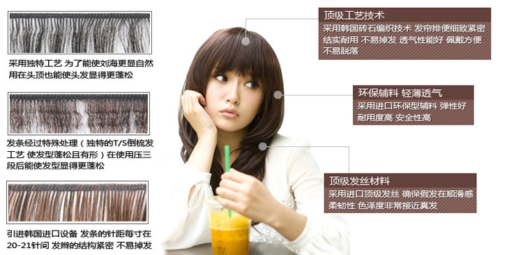 Perruque cheveux courts - Ref 2607882 Image 20