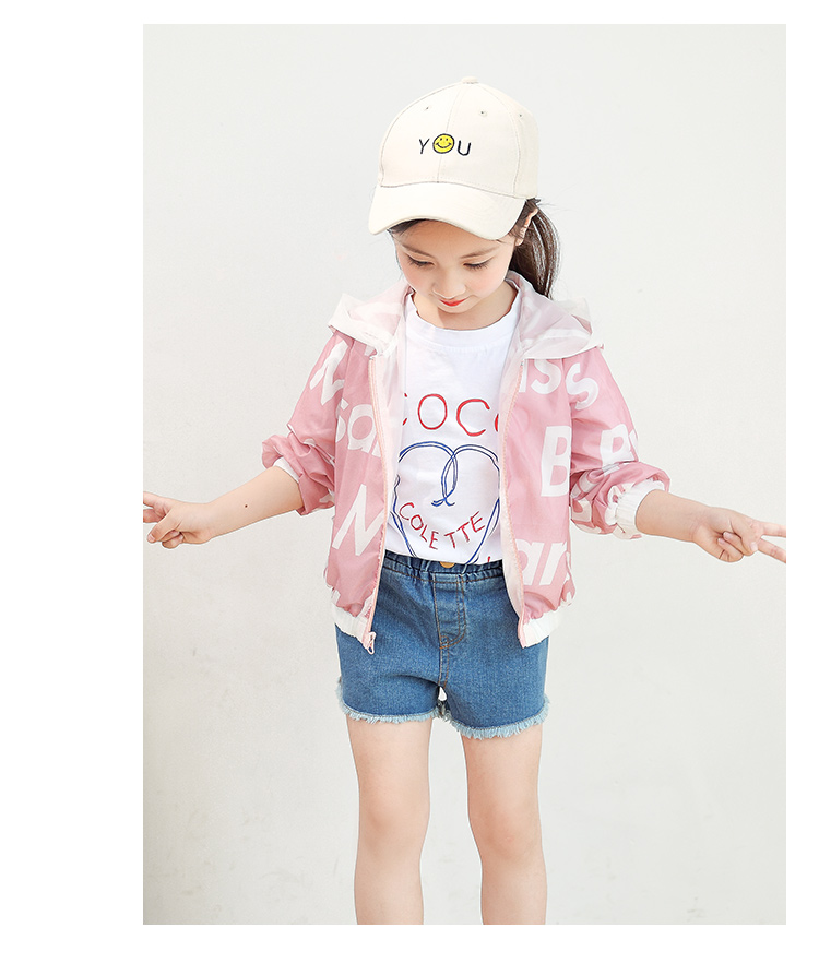 Cô gái mặt trời bảo vệ quần áo 2018 mới của Hàn Quốc phiên bản của bảo vệ UV mùa hè siêu mỏng thoáng khí trẻ em ngoài trời quần áo chống nắng con váy trẻ em
