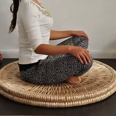 Hand-woven futon cushion padded tatami mat mat Zen cushion cushion