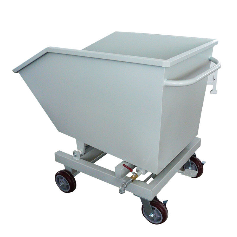 Heavy Iron Scrap Caravan Scrap Recycling Work With Furniture Caravan Iron Cutting Operation Cart Workshop Aluminum Scraps Crumb Collection Scrap Caravan