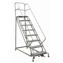 Climbed ladder climbing car mobile platform ladder truck warehouse supermarket small tally ladder storage