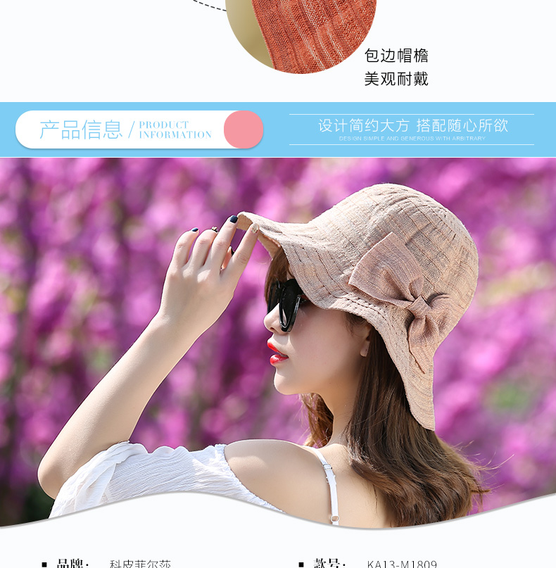 Chapeau pour femme KEPFILSA      en Coton - Ref 3233539 Image 10