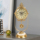 欧式纯黄铜座钟现代简约玄关客厅卧室家居装饰创意台钟表别墅摆件 mini 2