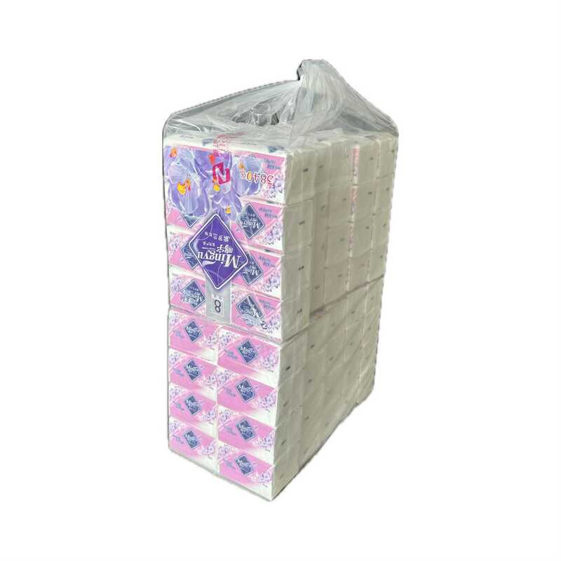 Household Tissue Paper, 480 Sheets, Large Size 131Mm×178Mm, Whole Pack of 10, Total 80 Packs, Each Pack Weighs 165g