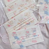 Оригинальная дизайнерская милая медицинская маска для взрослых, ручная роспись