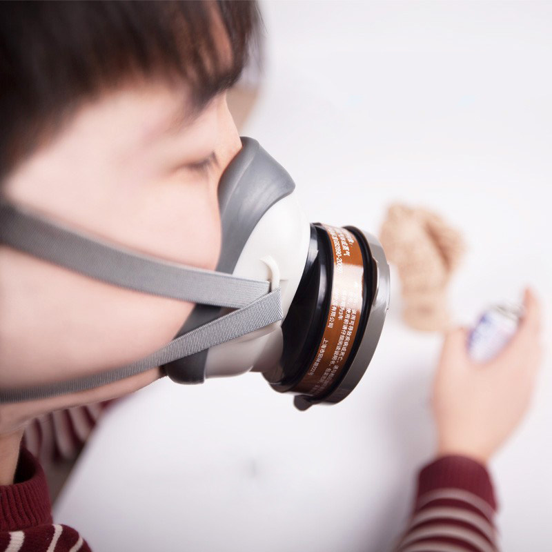 Makeup spray paint 3M1201 gas mask ob11 doll BJD mask set oily round electrostatic fiber