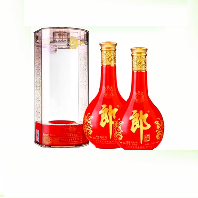 郎酒红花郎15酱香型高档白酒53度500ml*2瓶宴请收藏粮食酒