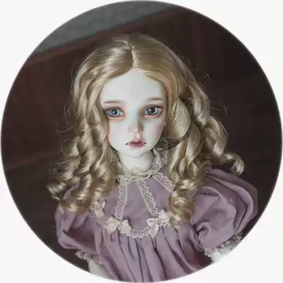 (Dolly Planet)BJD imitation mohair wig in elegant curly hair QQ-49 * autumn *