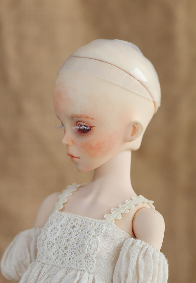 BJD SD dolls silicone gel headgear anti-dyeing and increasing bulk anti-slip fixing (not participating in the event)