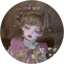 (QQ Wig)BJD imda JerryBerry Doll baby with mohair cute short curly hair